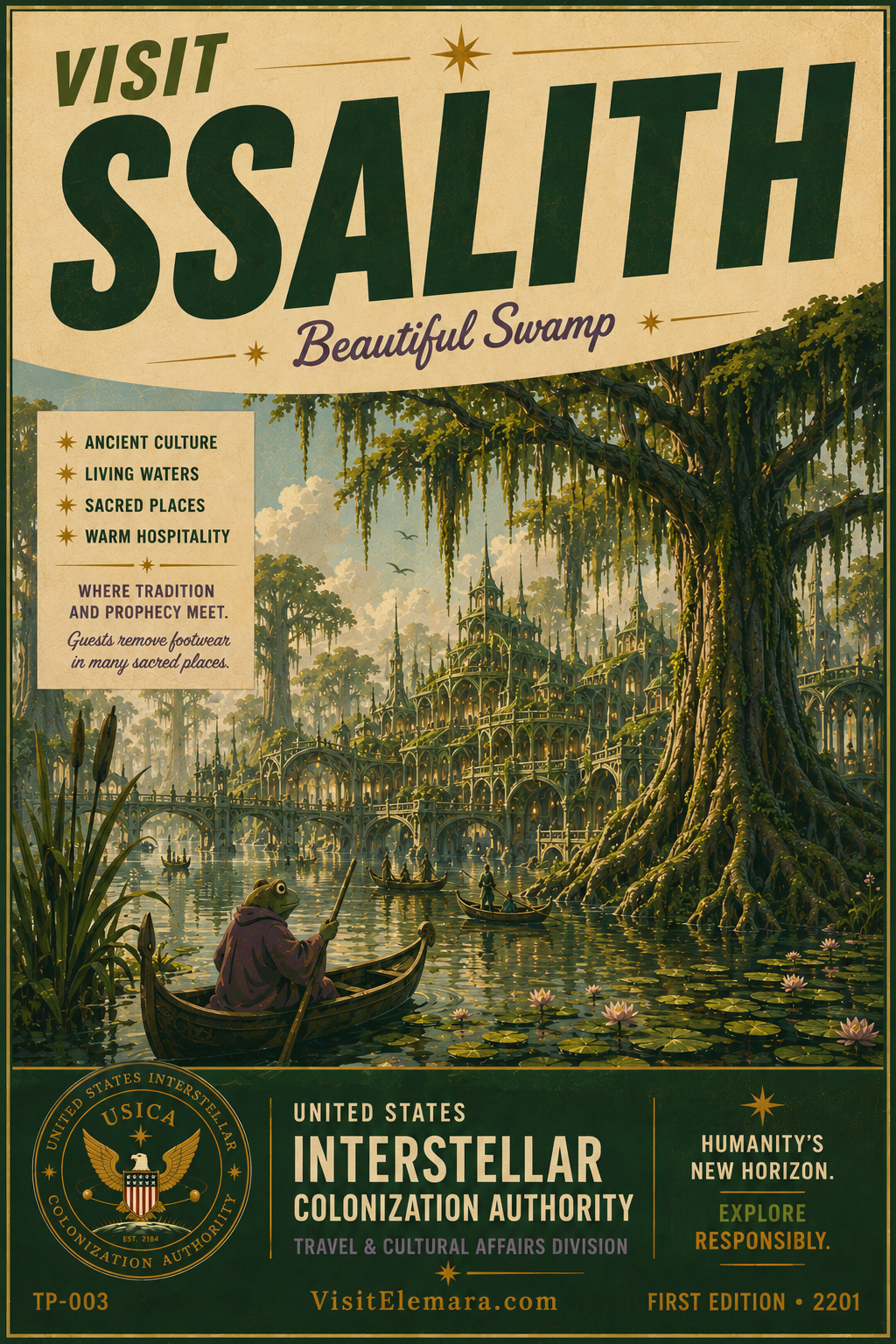 Visit Ssalith official USICA travel poster